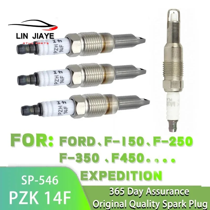 4/8PCS SP-546 SP546 PZK14F Platinum Spark Plug For Ford F-150 Expedition SP 546 PZK-14F CYFS-12Y-5 SP515 PZH14F SP507 CYFS12Y5