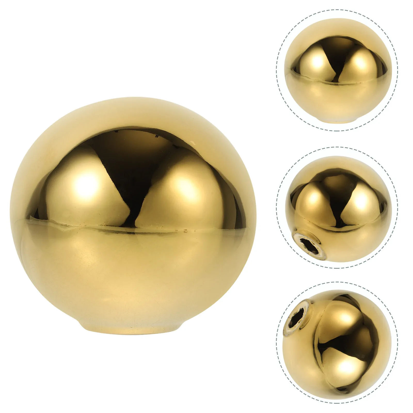 

Abstract Ceramic Ball Ornament Fine Craftsmanship Home Decor for Living Room Office Shelf Table Centerpiece Display