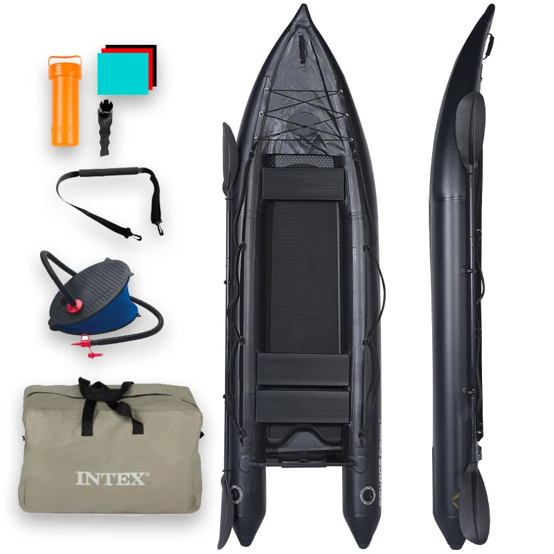 China factory supplier OEM ODM manufacturer inflatable pvc kayak boat for fishing