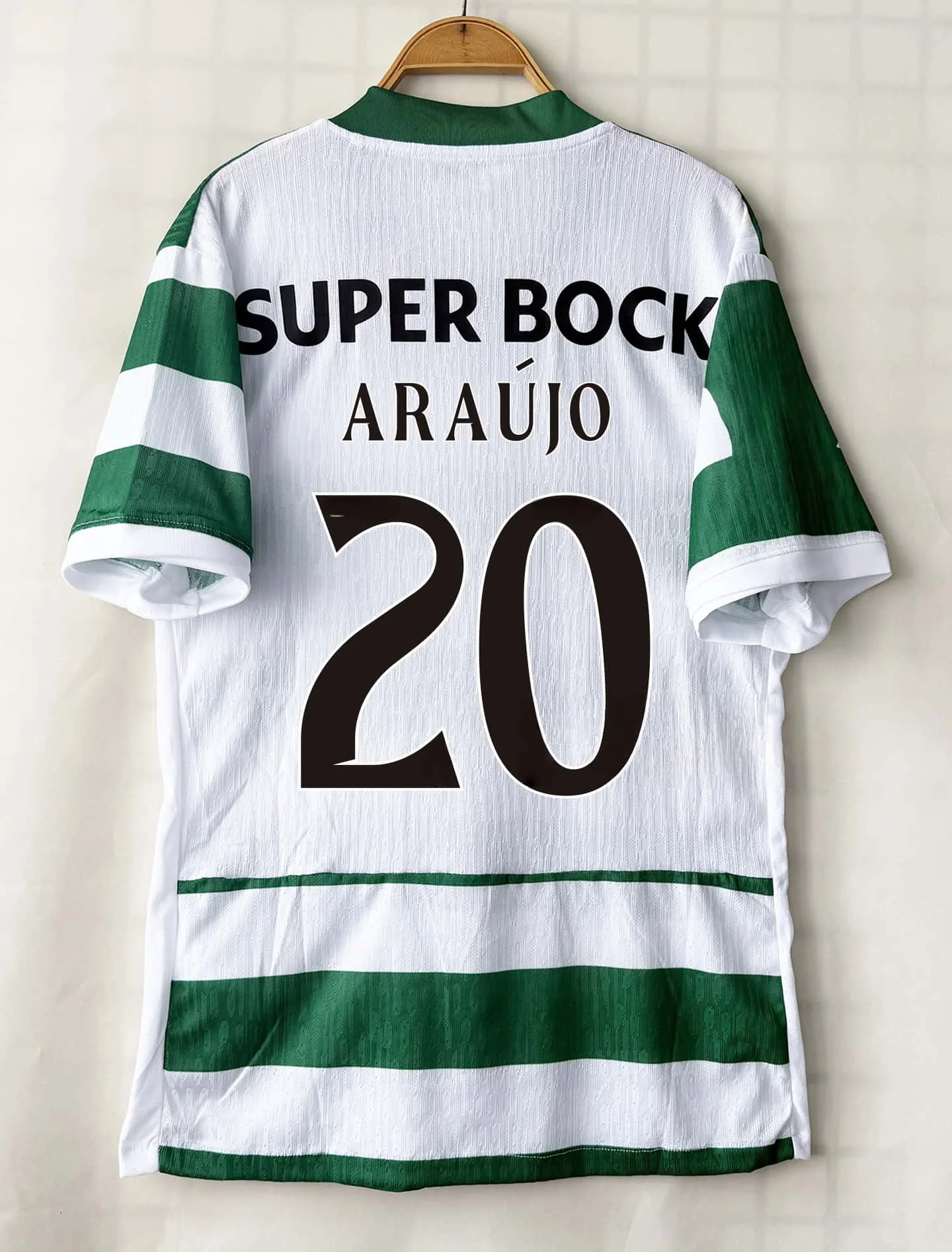 25, 26 Camiseta deportiva Lisboa, Jurman Morita Hideyoshi, camiseta de fútbol portuguesa Kunda Dlinkang, camiseta de manga corta