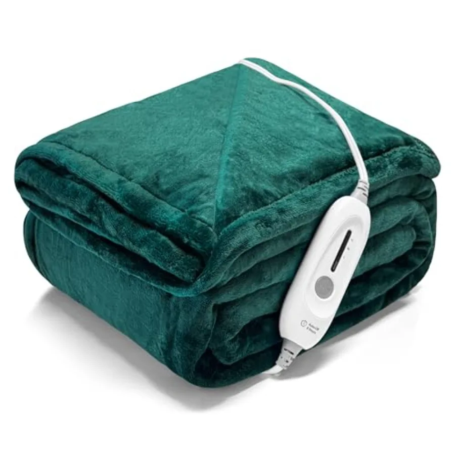 

Heated Electric Blanket Full Cozy and Super Soft 72'' x 84'' Heated Blanket Full Szie with 3 Heat Settings 8 Hours Auto Off Mac