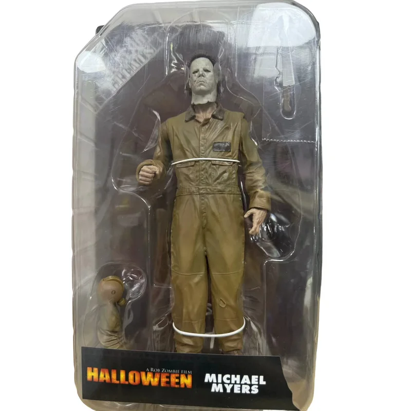 NECA Hot Michael Myers 8 Inch Carded Action Figure Horror Movie Character Collectible Desktop Model Toy Birthday Holiday Gifts - view 4