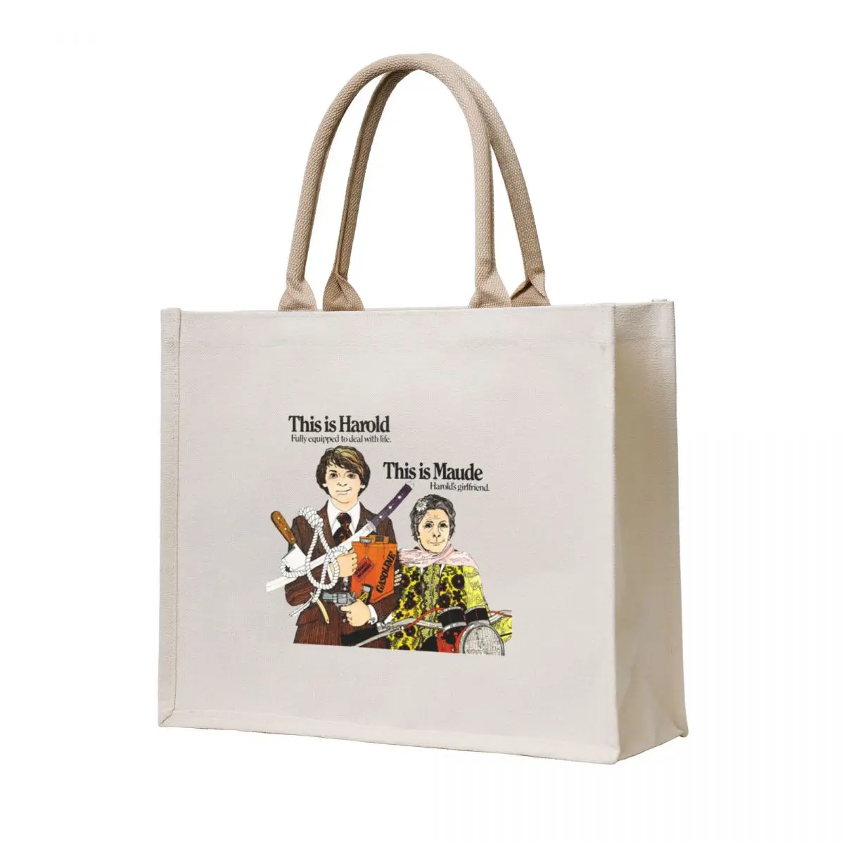 

This is Harold & This is Maude Tote Bag canvas shopping bag tote bag men women