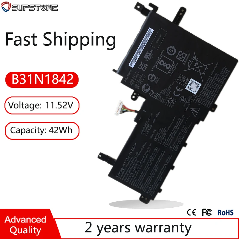 Bateria do Portátil para Asus Vivobook 15 M513ua X513ea S531fa S531fl K513ea X531fl X531fa V531fl V531fl V5050e F513e B31n1842 0b20003440000