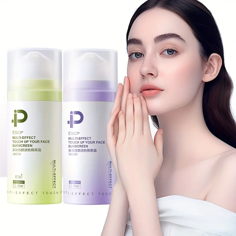 

ESCP Мультиэффектная праймер для восстановления и увлажнения лица. База под макияж «два в одном». Шелковистая и гладкая. Водянистая и яркая. Осветляющая кожу.