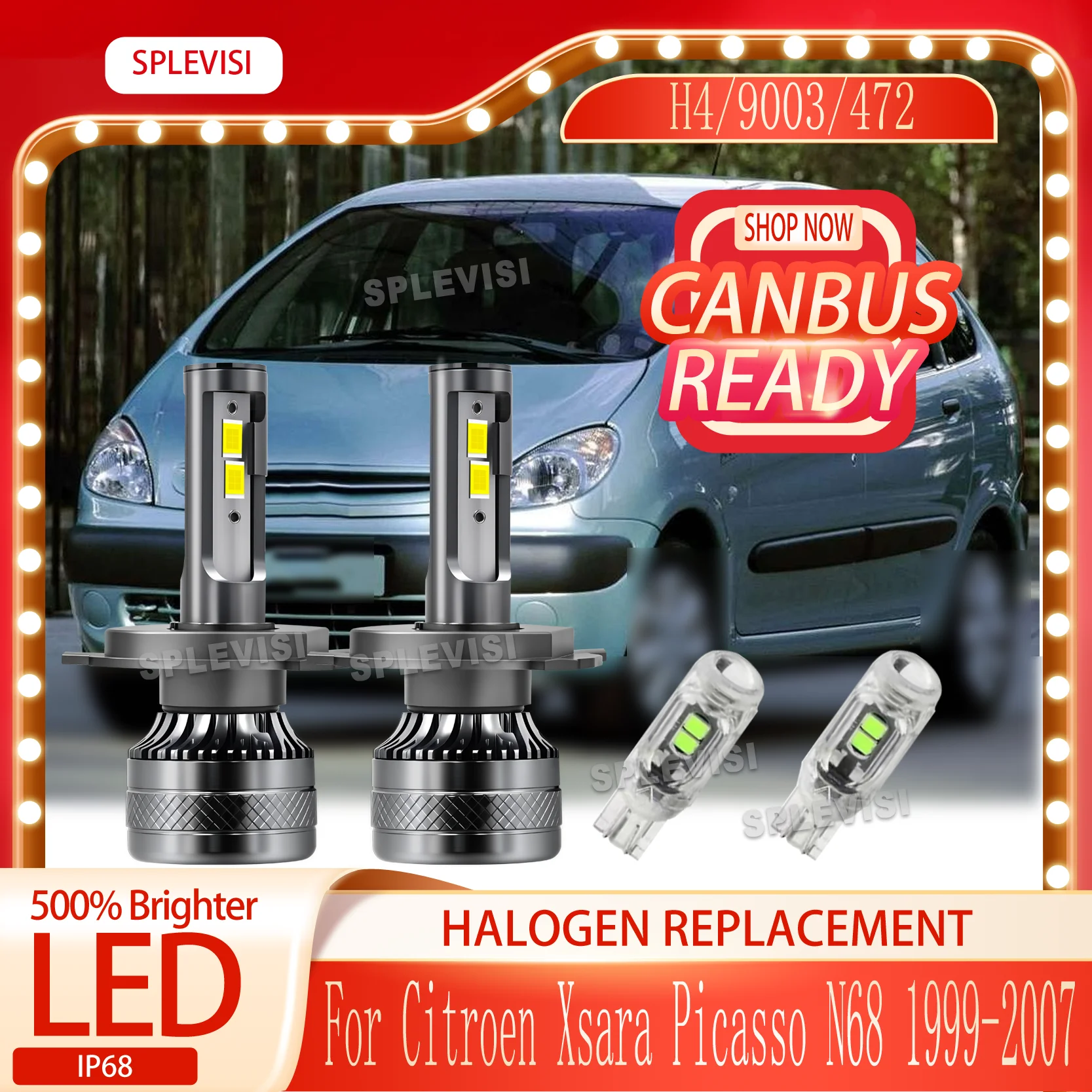 

Enjoy a crisp, white light output reliable performance FOR Citroen Xsara Picasso N68 1999 2000 2001 2002 2003 2004 2005-2007