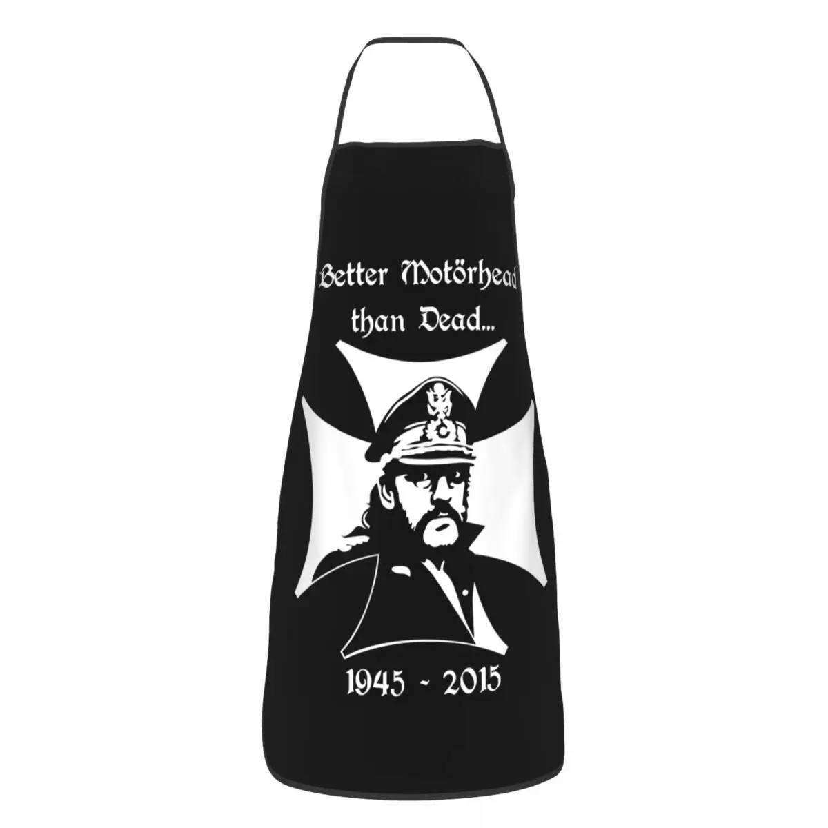 Custom Bib T-shirt-lemmy-s-tribute Apron for Men Women Unisex Adult Chef Kitchen Cooking Tablier Cuisine Baking