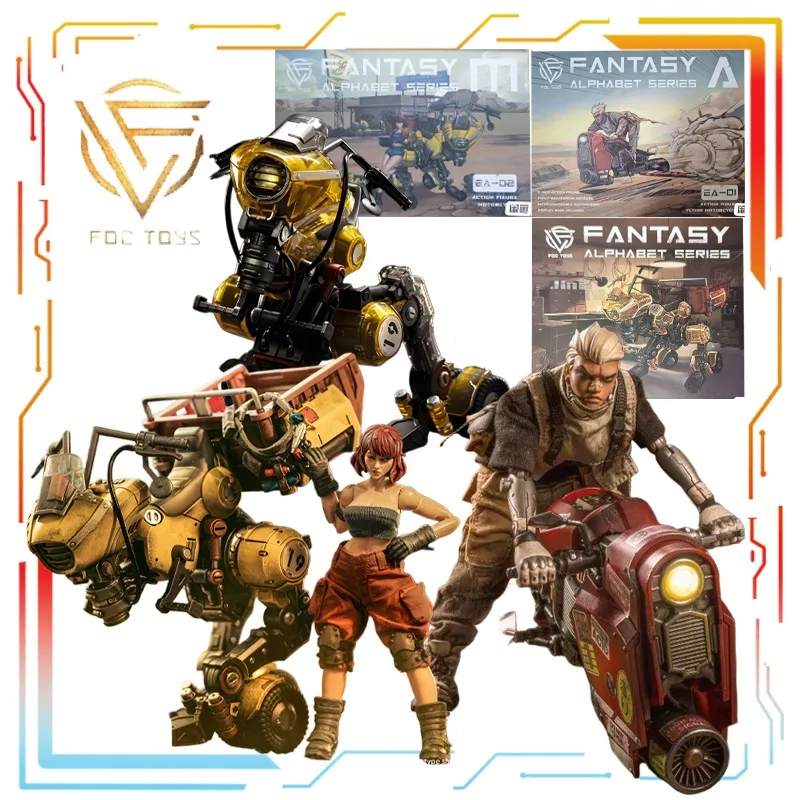 Fogtoys Original 1/12 Movable Figurine Series Fantasia Anime Action Figure Assembly Model Toys Collectible Model Gifts for Boys