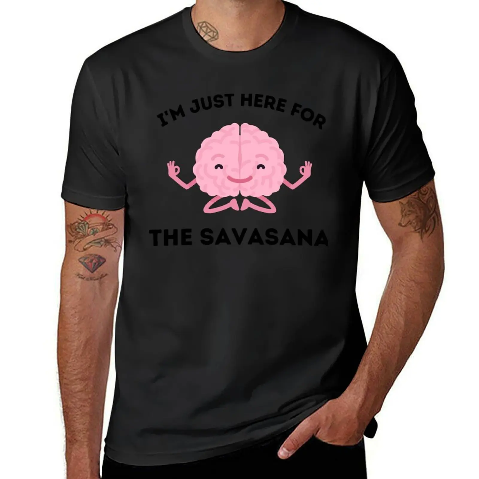 Yoga Shirt, Namaste Shirt, Savasana Shirt, I'm Just Here For The Savasana Gift for Yogi, Yogi Shirt T-Shirt