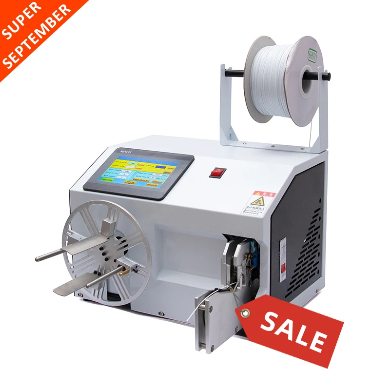 EW-20A-1 New Product Cable Winding Machine With Automatic Wire Tying Machine