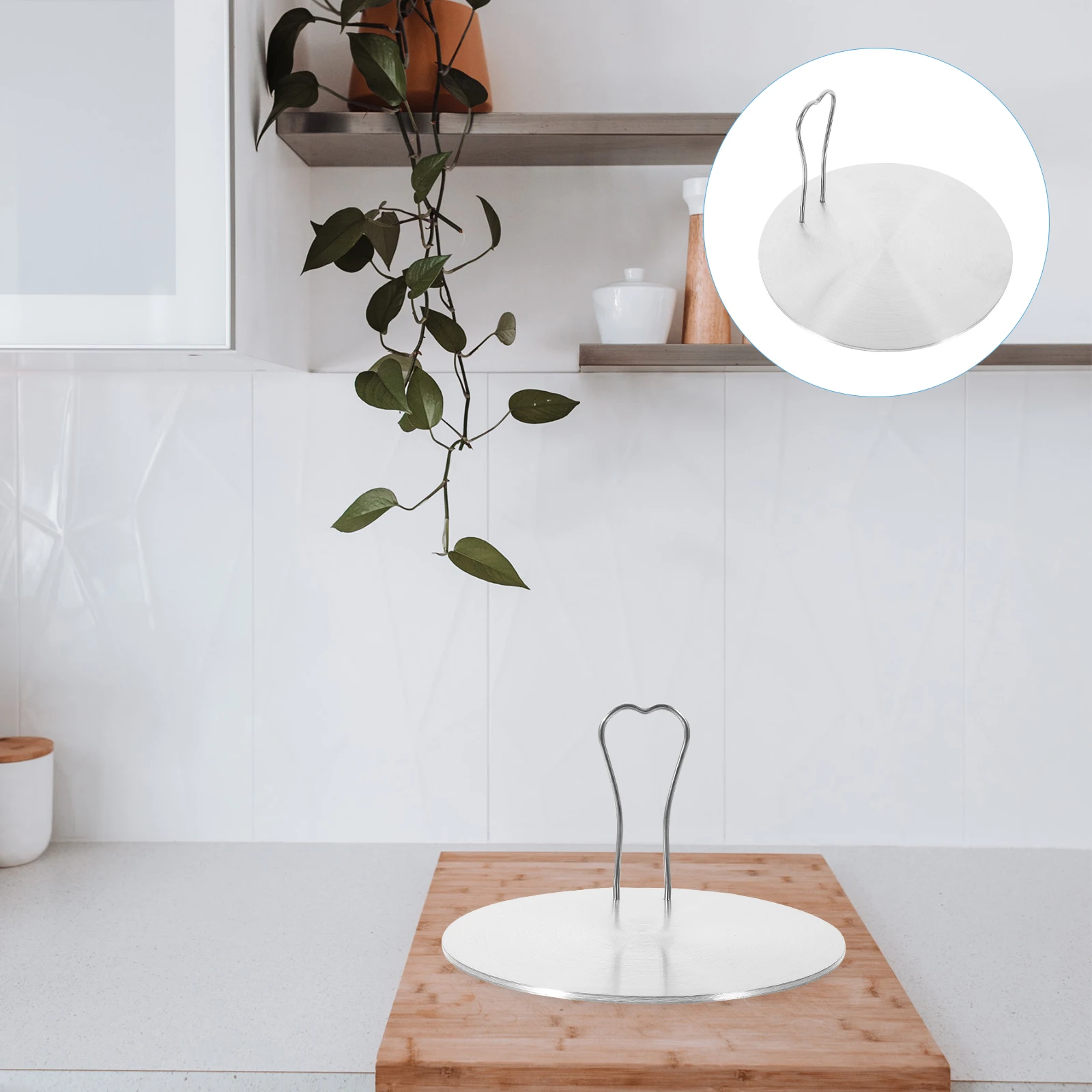 

Stainless Steel Induction Plate Heat Diffuser Adapter for Induction Gas Electric Stove Kitchen Cookware Adapter Heat