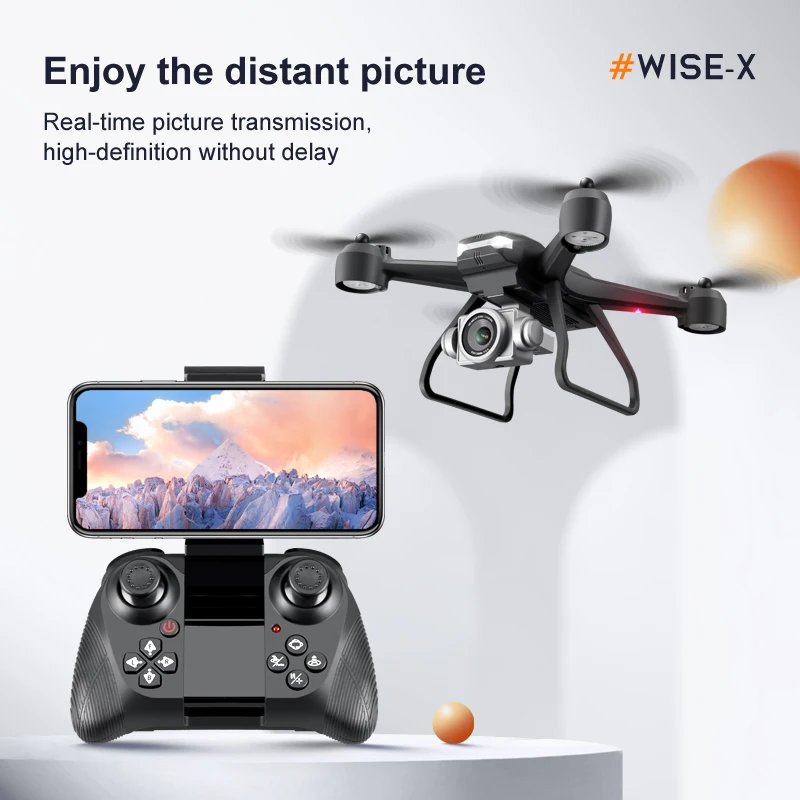 V14 Drone 4k profession HD Wide Angle Camera 6K WiFi Fpv Drone Dual Camera Height Keep Drones RC Helicopter Toys Gift