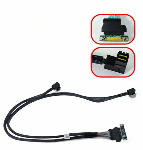 For Dell R730 array card backplane cable hard drive cable SAS cable F7P5J