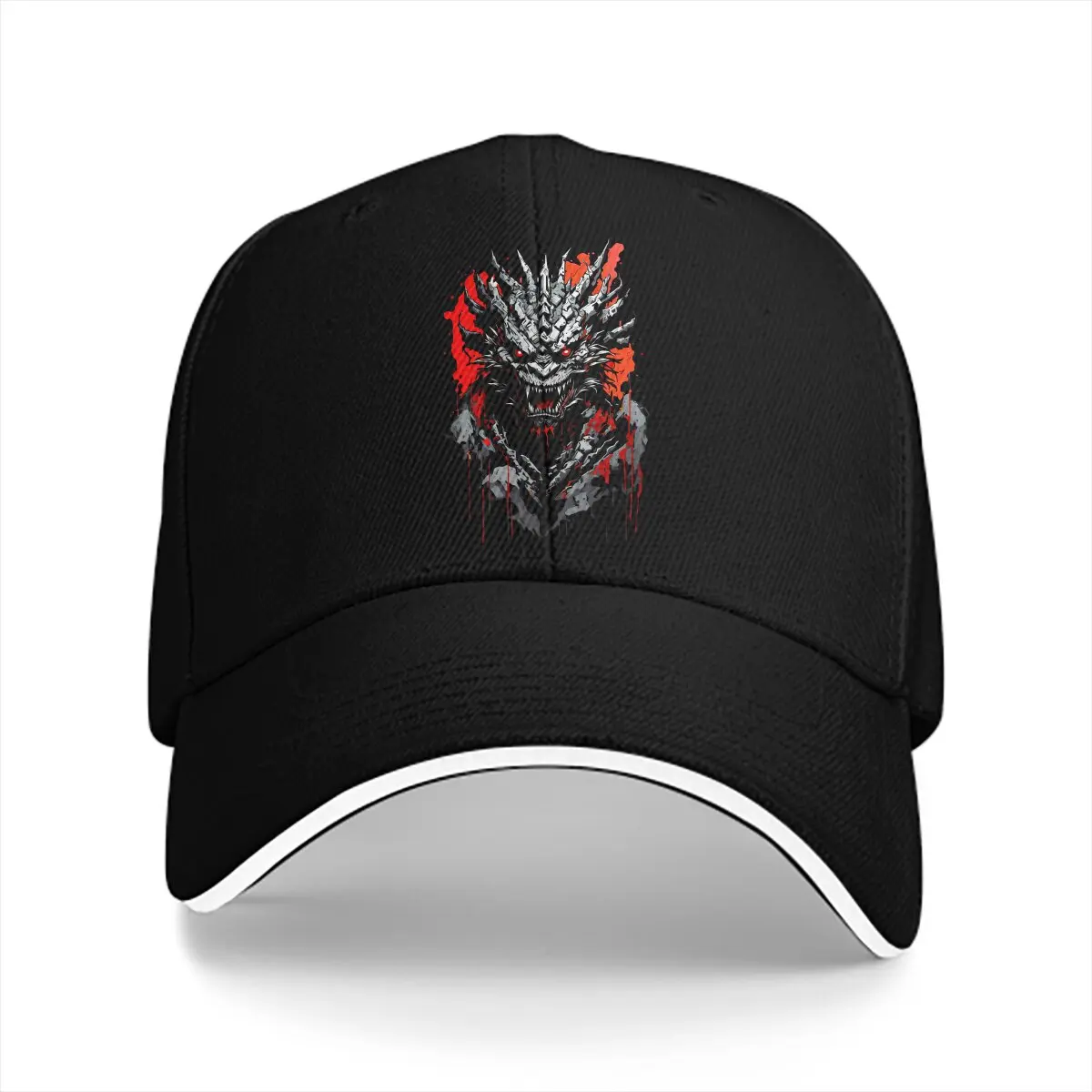 

Demon Baseball Cap Men Hats Visor Protection Snapback Dragon Of The West Gifts Caps