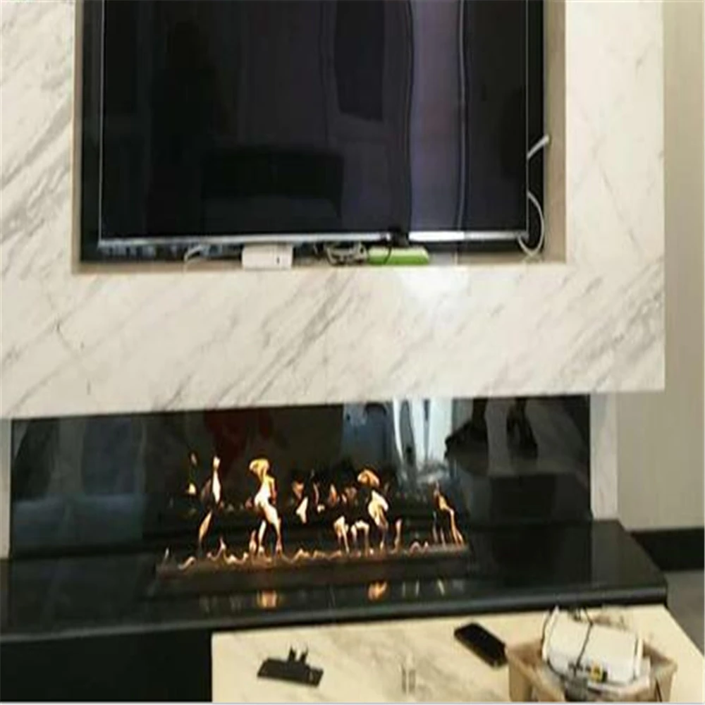 

Умный электрический камин Tuya WiFi с биоэтанолом, автоматический биокамин для помещений