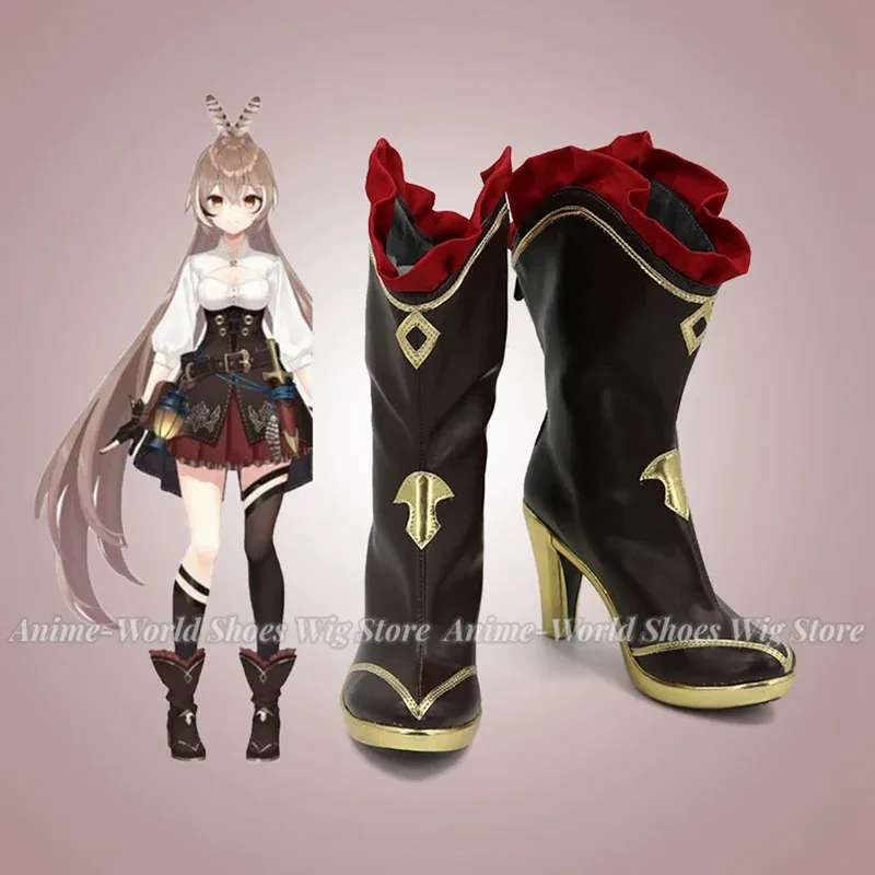 왕을 위한 소용돌이 코스프레 부츠 신발