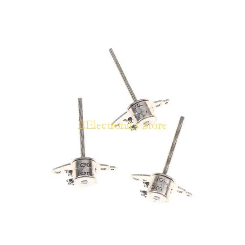 B03C Device Assembly Motor Part, 2 Phase 4 Wire Small Metal Adjustment Component, 10Piece Set for Motion Control Service Work
