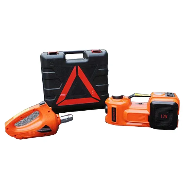 Manufacturer's New Design Portable 3Ton Car Tire Change Tool Electric Jack Set
