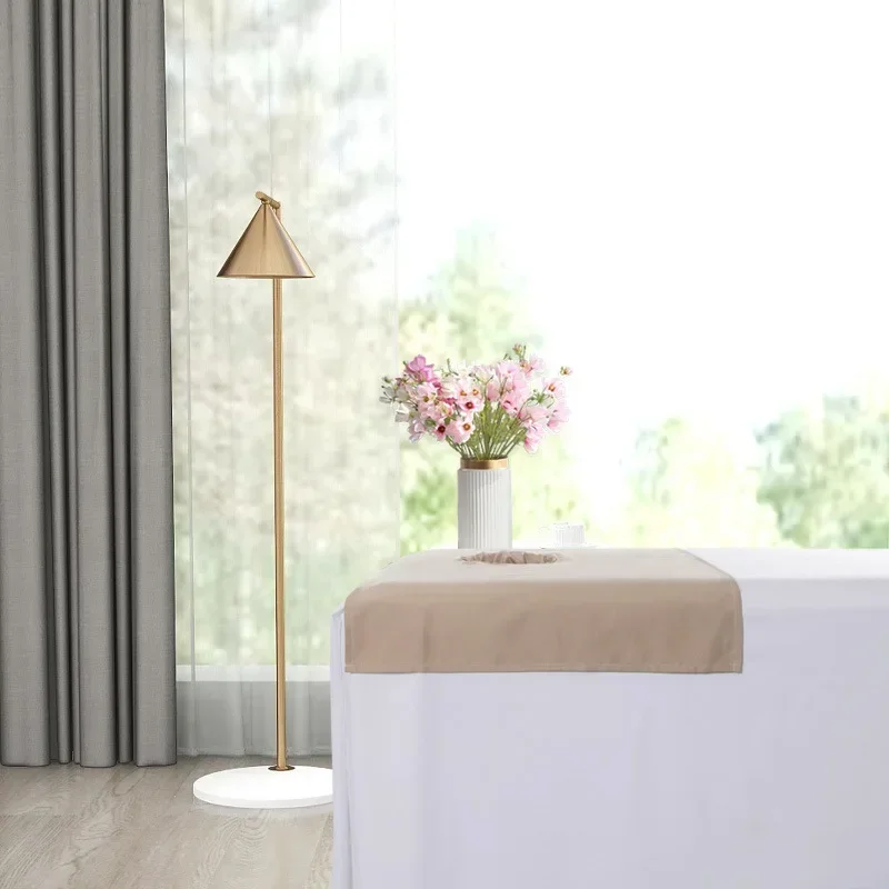 Beauty Salon Anti- Shrink Bed Towel, Wrinkle Free Massage, Skin-friendly Wick Cotton Pillow Towel, Massage Lying Towel, 50x90cm