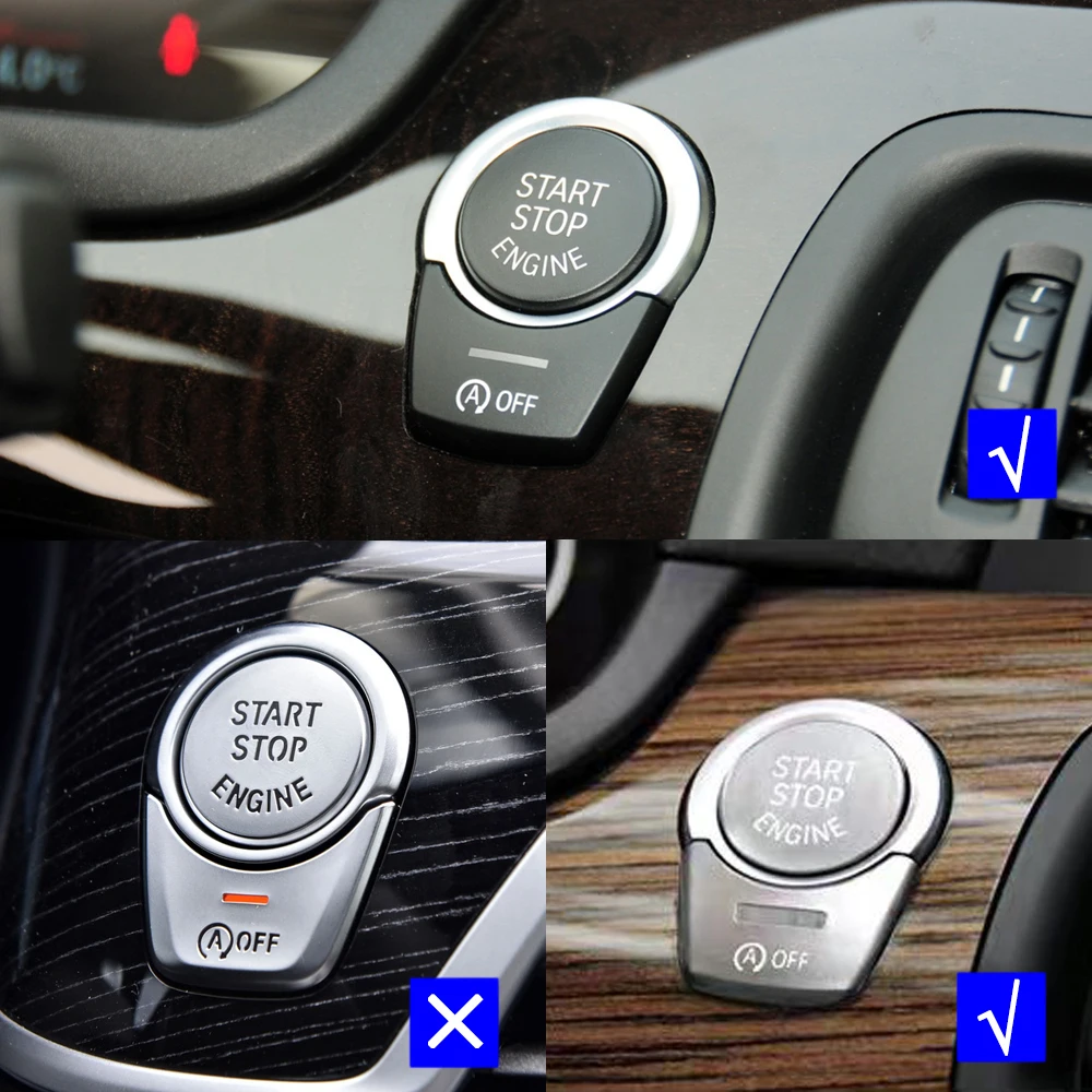 Car Start Stop Engine Ignition Switch Push OFF Button For BMW 5GT  6 7 Series F07 F10 F11 F18 F06 F12 F13 F01 F02 61319229564