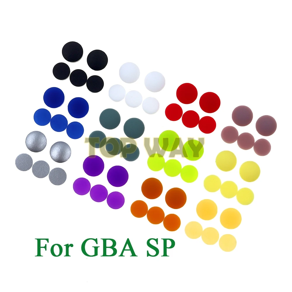 2 комплекта для Gameboy Advance корпус SP корпус резиновый для GBA SP сменный винт Пылезащитная заглушка резиновая заглушка