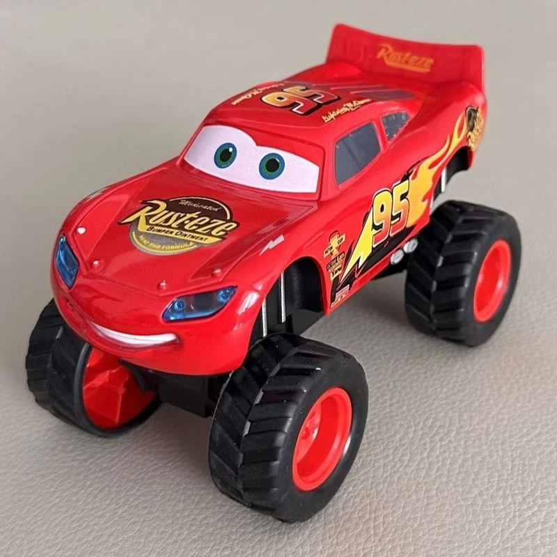 ديزني توي ستوري 4 نموذج سيارة البرق ماكوين وودي مع أضواء الجمود التراجع عجلة مجانية سيارة هدايا أعياد ميلاد الأطفال اللعب