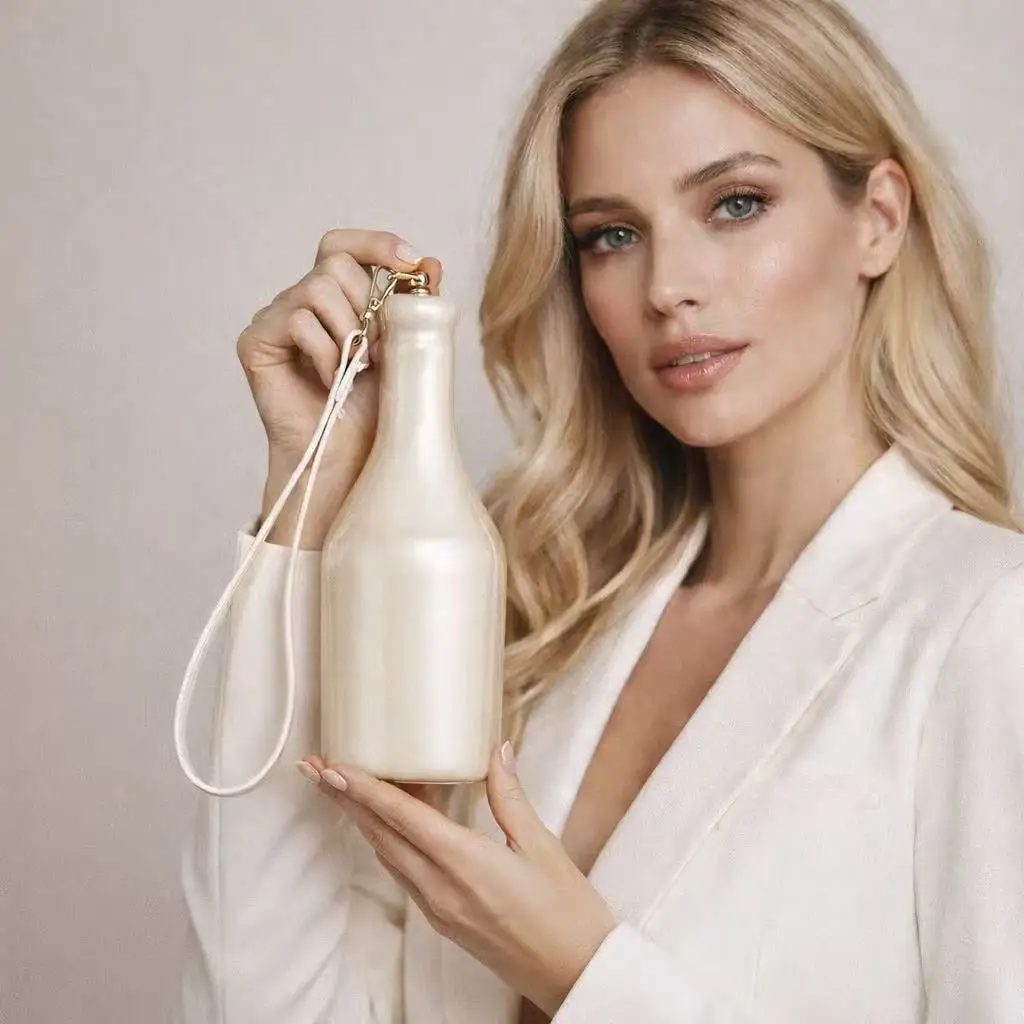 

Bag Fashion Wine Bottle Wedding Party Acrylic Dinner Bag Handbag Women's Bag