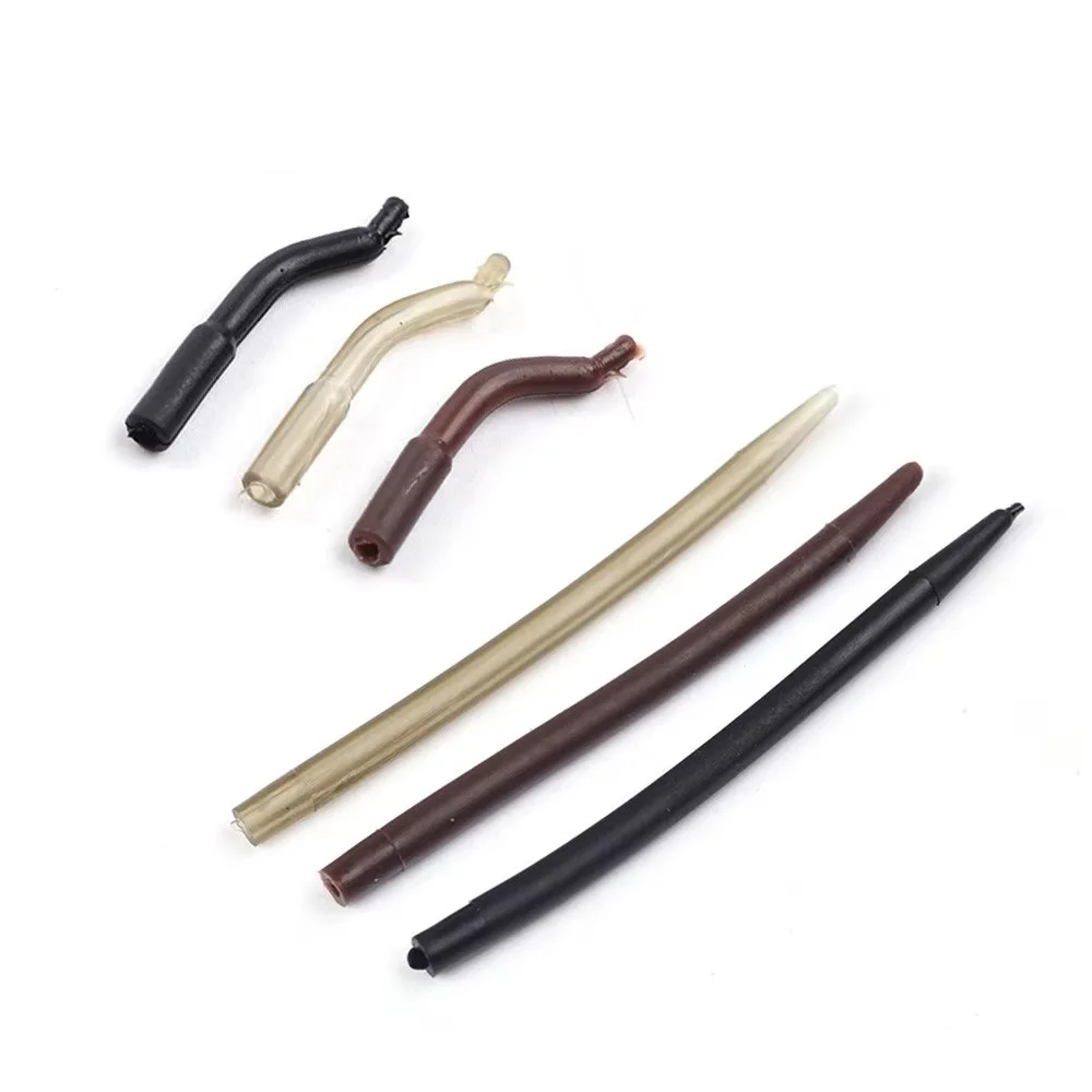 NGB 20PCS Tubi di Gomma da Pesca Componenti per Alimentatore per Carpa Combo Tappi per Esche Cono Maniche in Plastica Impianti di Gomma per Carpa