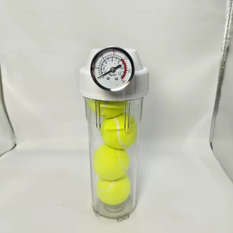 The Tennis Pressure Tank Can Hold 4/8 Tennis Balls Lt Is Leak Proof And Can Inflate Greatly Extending The Practical Life