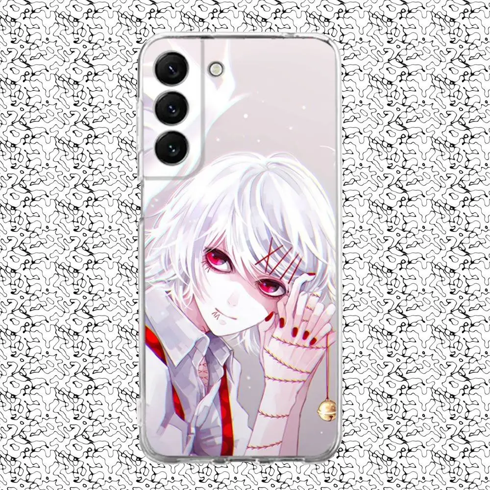 JUUZOU SUZUYA حافظة هاتف لهاتف سامسونج S24,30,21,22,23,20 FE,lite,PIus,Ultra,5G,Note,9,10 غطاء شفاف #3