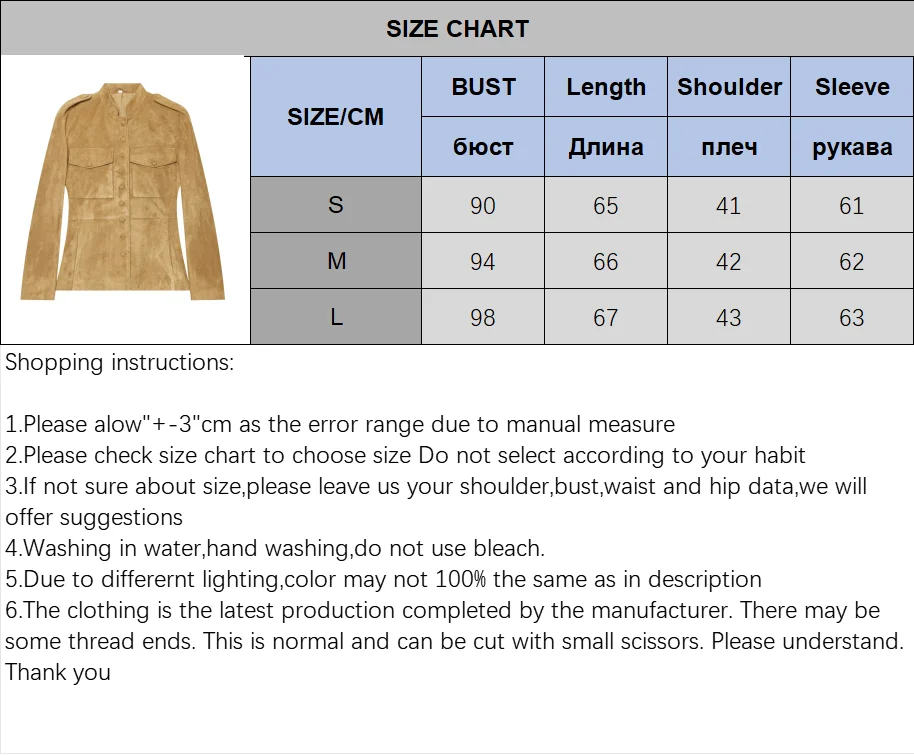 Women's Winter Jacket with Shoulder Tabs New 2026 High Neck Button Pocket Slim Women's Leather Jacket Female Chic Tops