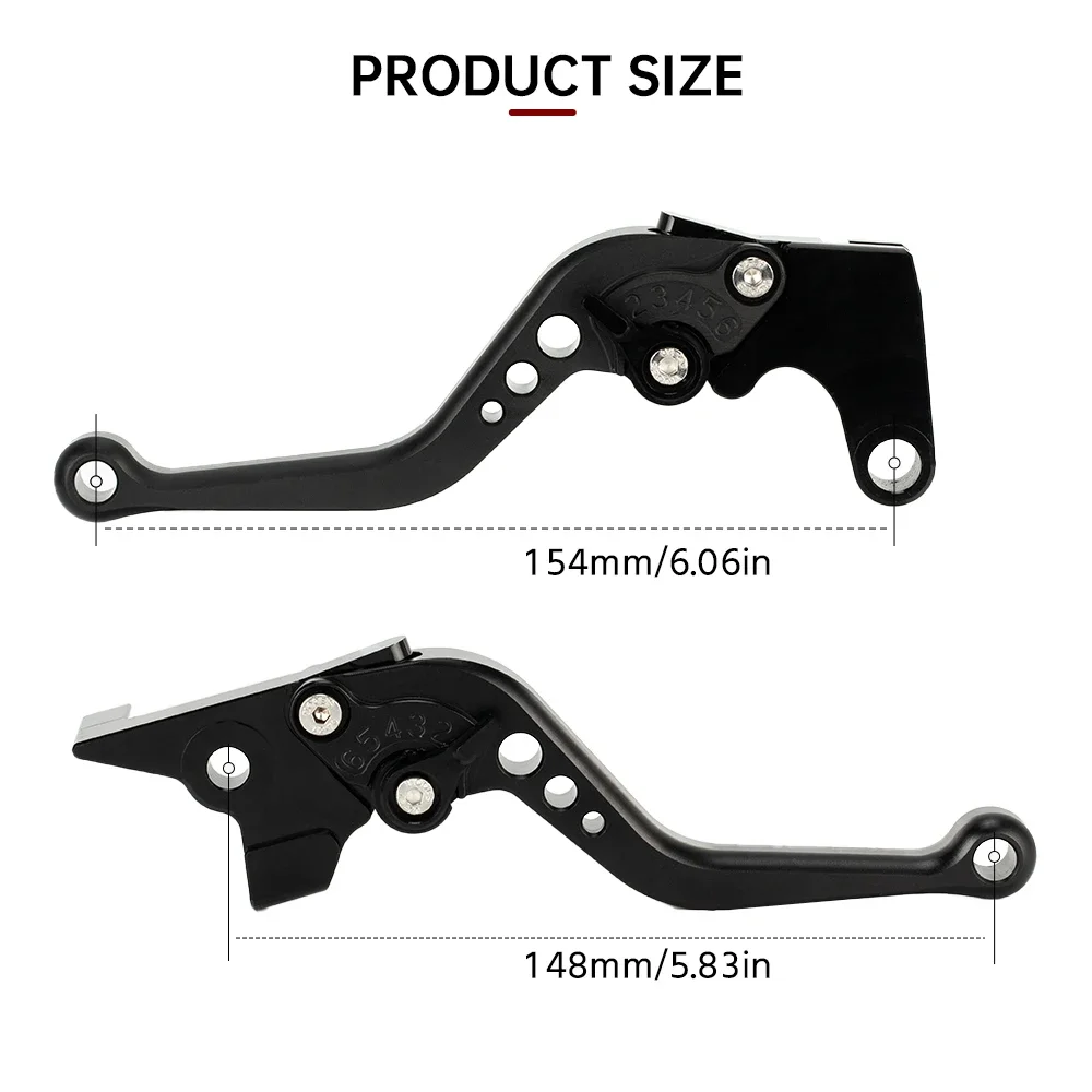 2022 Short Brake Clutch Lever For YAMAHA MT07 MT09 2013-2023 MT-07/Tracer MT-09 SP Motorcycle Accessories Handles Lever MT 07 09