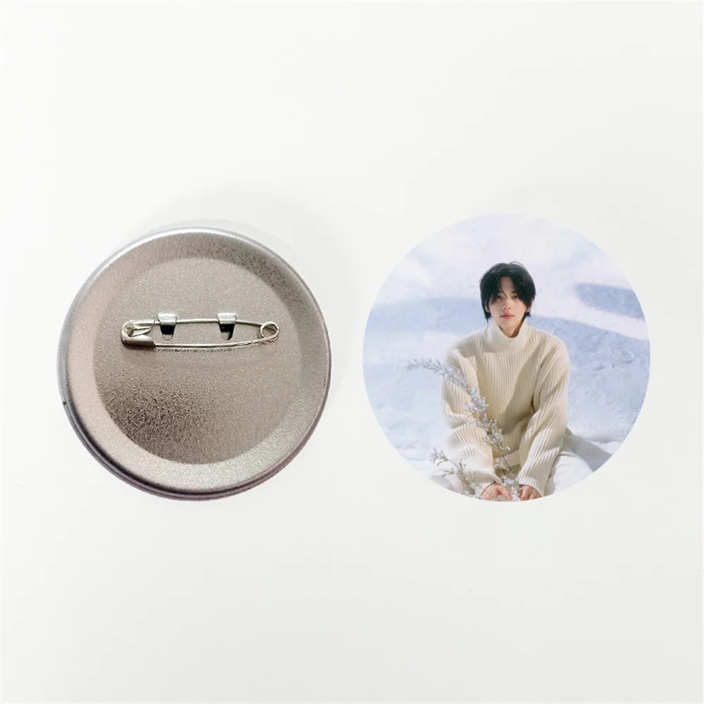 Kpop TWS INS Style New Single Badge Goods Mirror Keychain SHINYU DOHOON YOUNGJAE HANJIN JIHOON KYUNGMIN Fans Gifts Collection