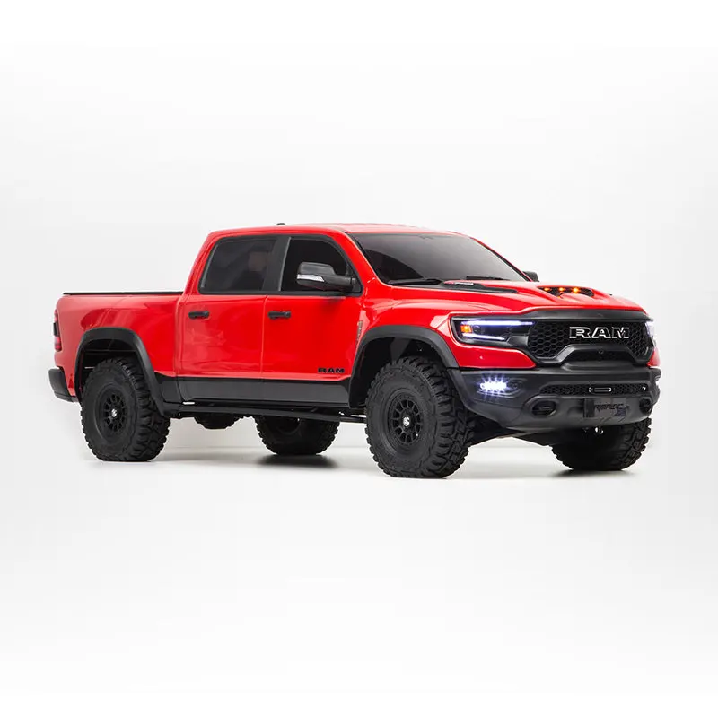 KM 썬더 닷지 티라노사우루스 RAM 1500 시뮬레이션 1/8 원격 제어 전기 4WD 등반 차량 픽업 오프로드 차량