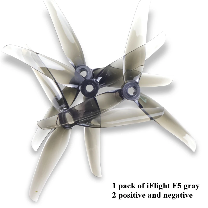 Oryginalna śmigła GenuineFlight Nazgul F5/5140 5-calowe, 3-łopatowe, z otworem montażowym 5 mm do dronów FPV Racing Freestyle 5 cali 2807