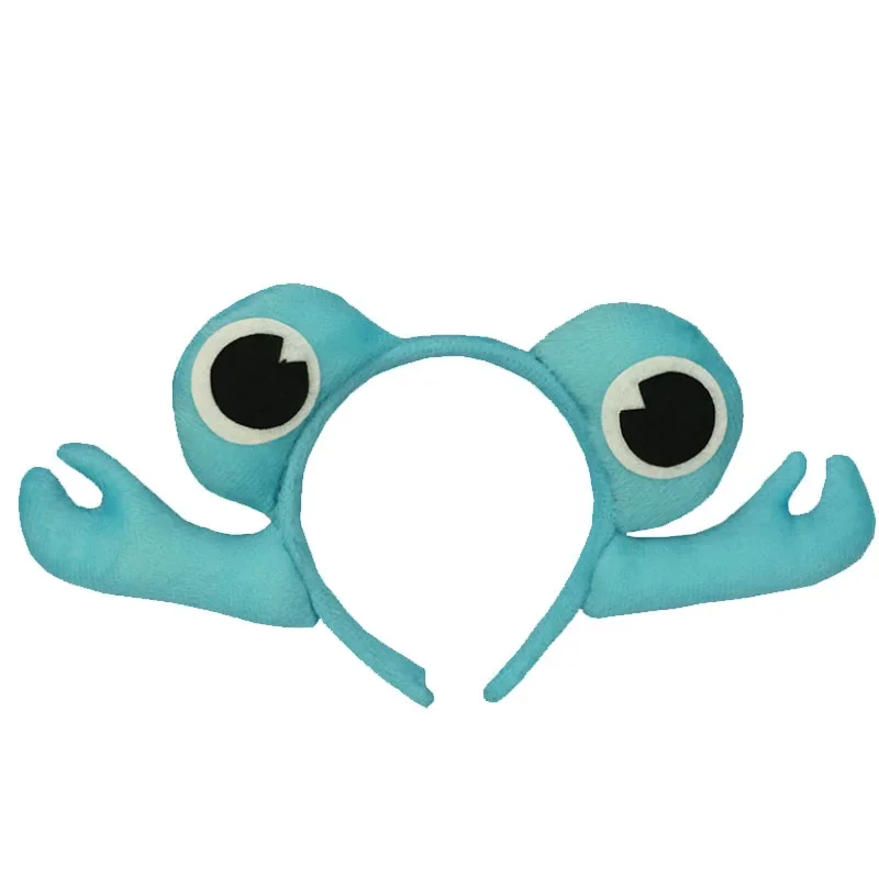 Adult Kids Party Red Crab Headband Birthday Gift Animal s Hair Bands Plush Halloween Costume Cosplay