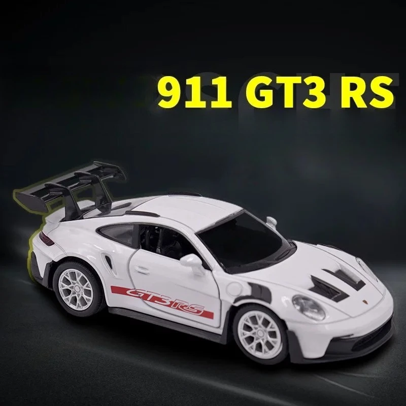 

1:36 911 GT3 RS Sports Car Simulation Alloy Model Diecast Metal Toy Car Model Hobby Collection Kids Gift