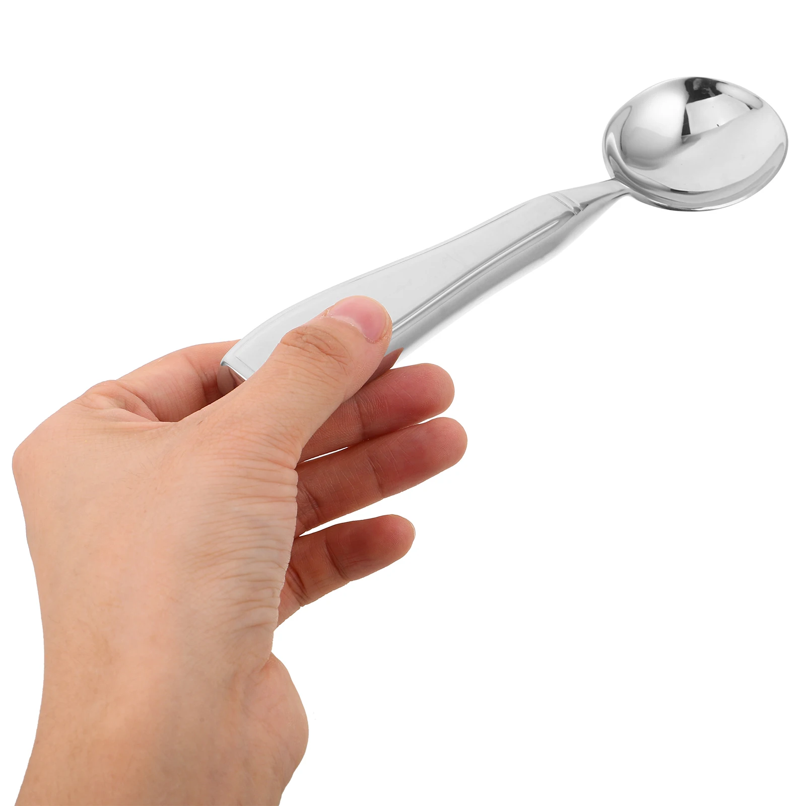 

Anti-shake Tableware Adaptive Spoon Shockproof Disabled Person Stainless Steel Utensils Elderly
