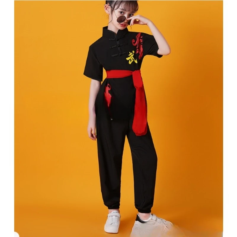 Martial Arts Suit Outfit Changquan Costume For Girl Boy Children Adult Chinese Traditional Wushu Uniform Kids Kung Fu Clothes