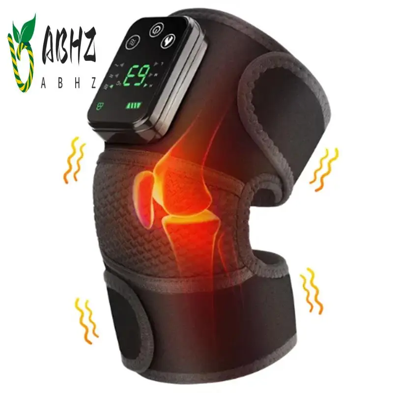 

ABHZ-Электрический массажер для колена с подогревом 3-в-1, облегчение боли в суставах, локтях и плечах, тепловая вибрация, удаление влаги