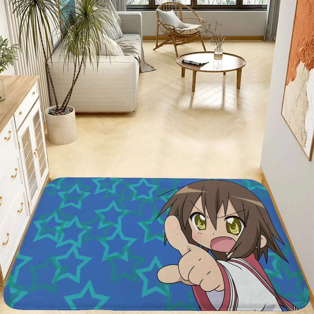 

New Arrival Lucky Star Cartoon Kitchen Mat Anime Rugs Home Doormat Entrance Door Cute Things Cheap Dr. Pepper Choice Carpet Rug