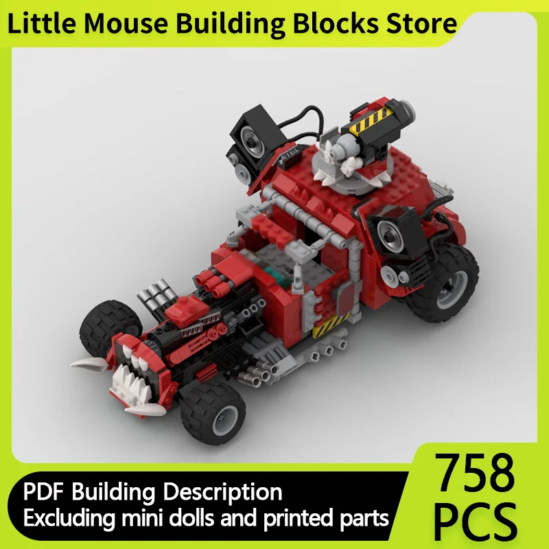 

Popular Games 40K Model Building Moc Bricks Hammer Battle Mech Collection Technology Blocks Gift Modular Christmas Toys DIY Sets