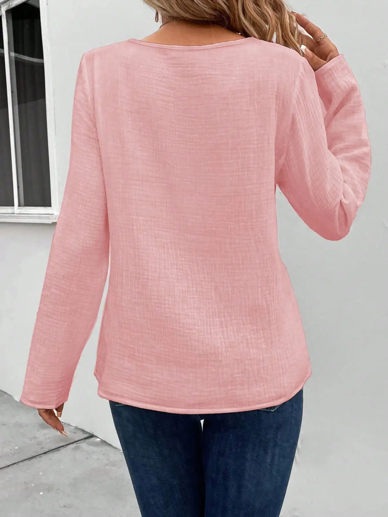 قمصان نسائية عابرة للحدود ، عصرية وأنيقة ، أوروبا وأمريكا