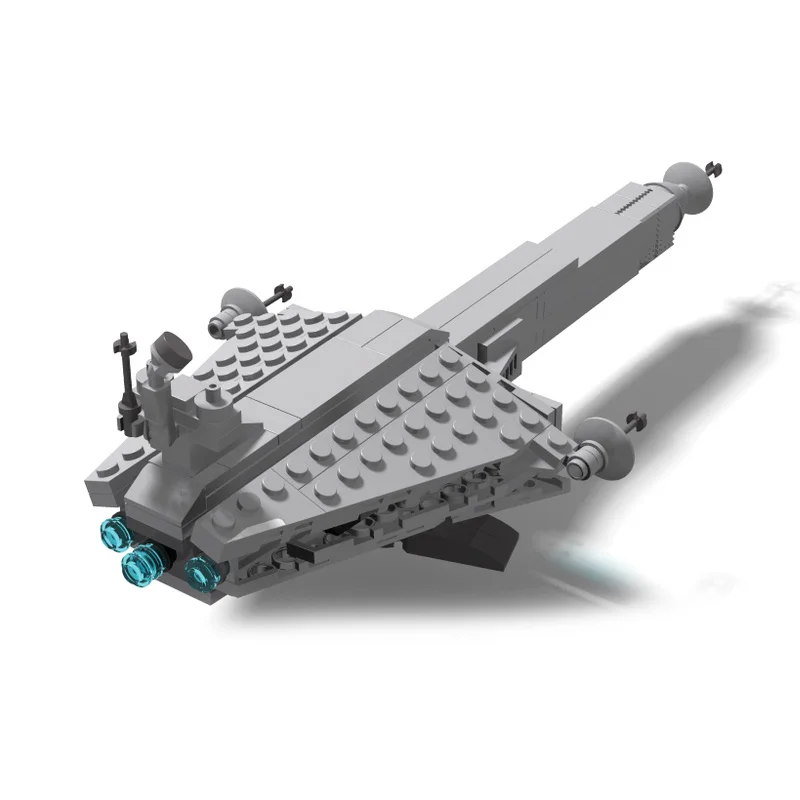 Bloc de construction modulaire personnalisé, 135 pièces, arrangeur de classe Cantwell, Cruiser MOC, Design créatif, bricolage, jouet de vacances, cadeaux