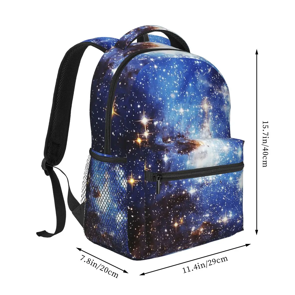 Dreamy Starry Sky Galaxy Milky Backpack Hot Sale Daypack Large Capacity Children BookBag School Bag Shoulder Bags for Men Women