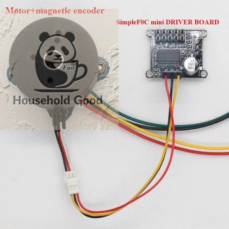 2804 DC Brushless Motor Neodymium Magnetic BLDC Hollow Shaft Infinite Outer Rotor Yuntai Motor FOC