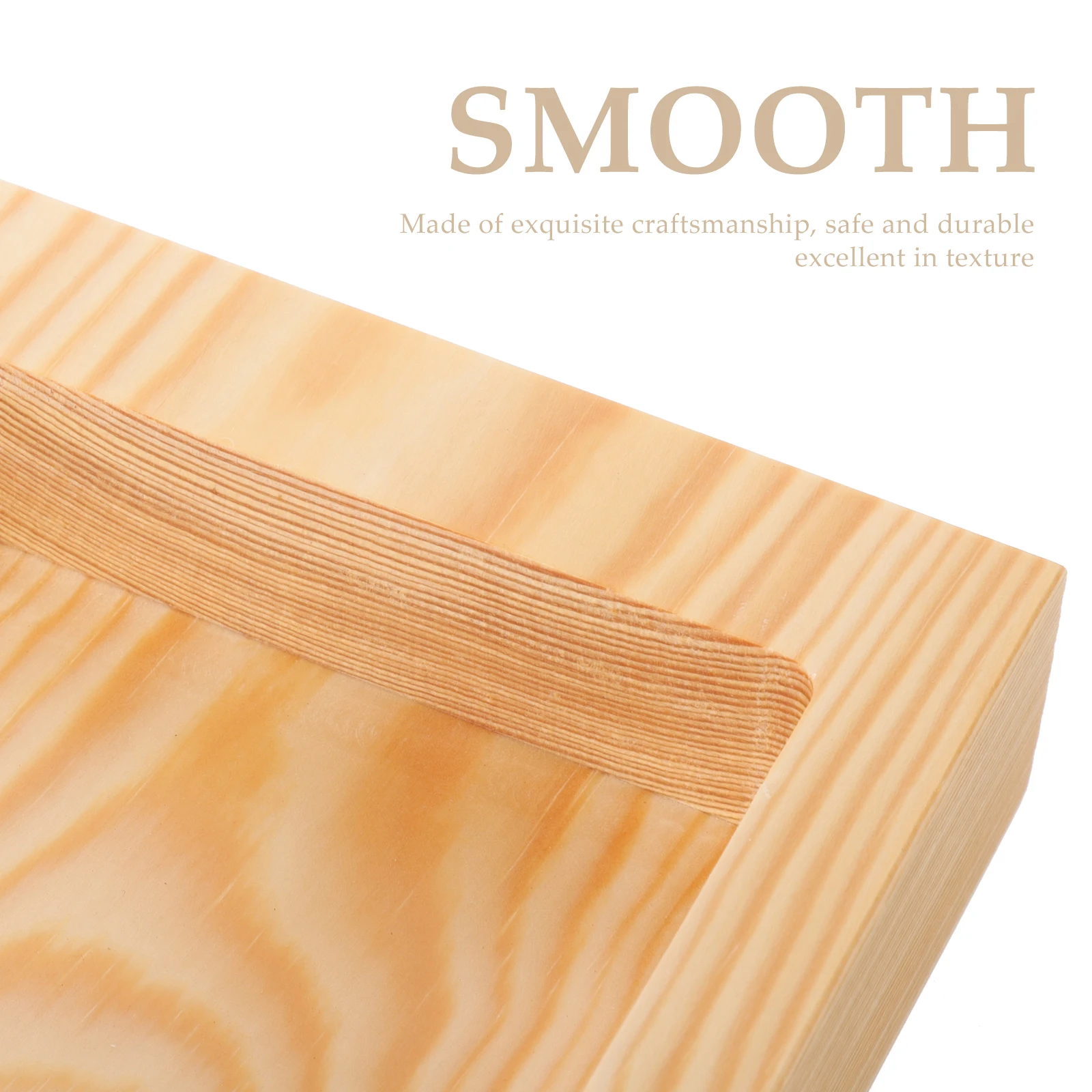 

Wooden Sashimi Plate Food Tray Serving Sushi Board Tableware Snack Bowl Containers Premium Materials Hard Wearing Elegant Simple