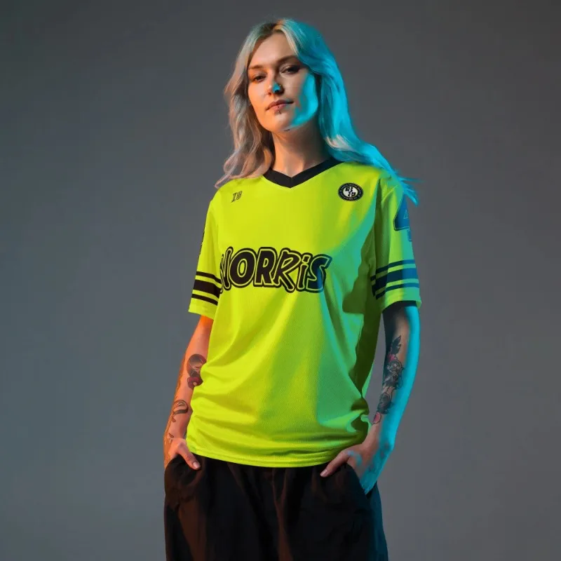 2025 Lando Norris Fan Racing motocicleta Camiseta de manga corta hombres y mujeres F1 moda Casual suelta transpirable LN4 camisa deportiva