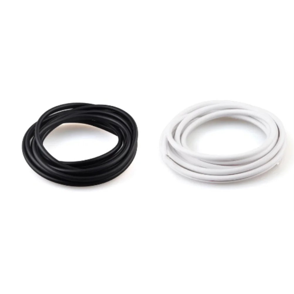 5M Car Door Protection Guard White PVC Trim U Molding Anti-Collision Bar for Door Ding Scratch Rust Prevention