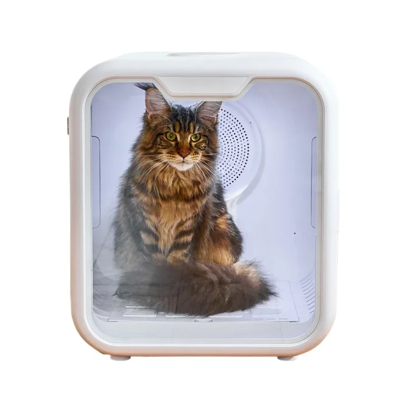 Large Capacity Smart Pet Drying Box Home Use Silent Pet Drying Box Suitable for Cats and Puppies Portable Pet Smart Dryer